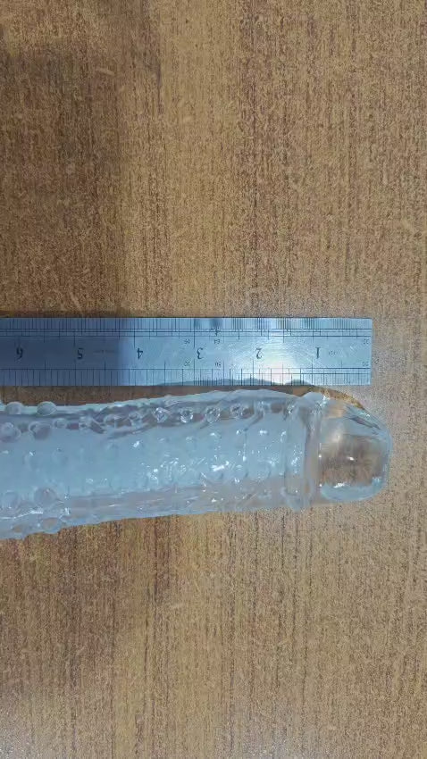 P sleeve white transparent 8 inch