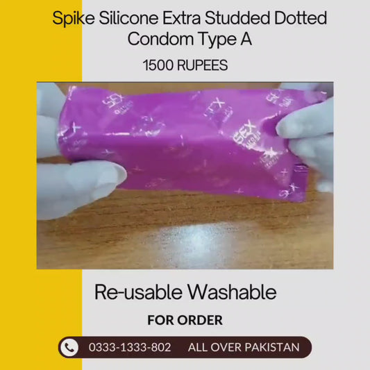 Silicone condom reusable