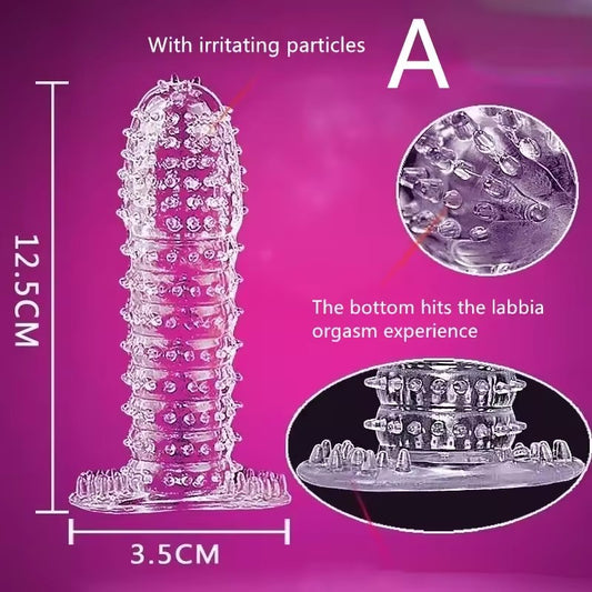 Silicone condom reusable