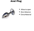 Anal plug stainless steel